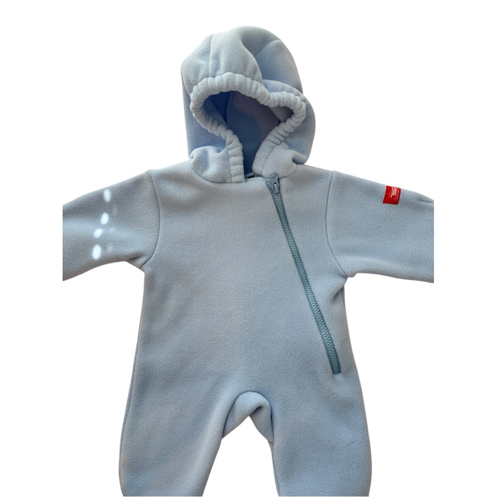WIDGEON WARM PLUS BABY GIRLS or BOYS FLEECE BUNTING SUIT - BLUE NEWBORN - Picture 5 of 13
